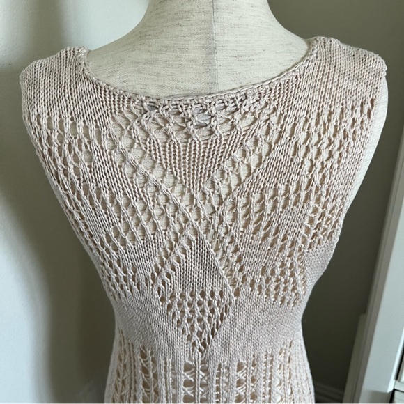 NWOT Crochet Vest - Picture 6 of 8